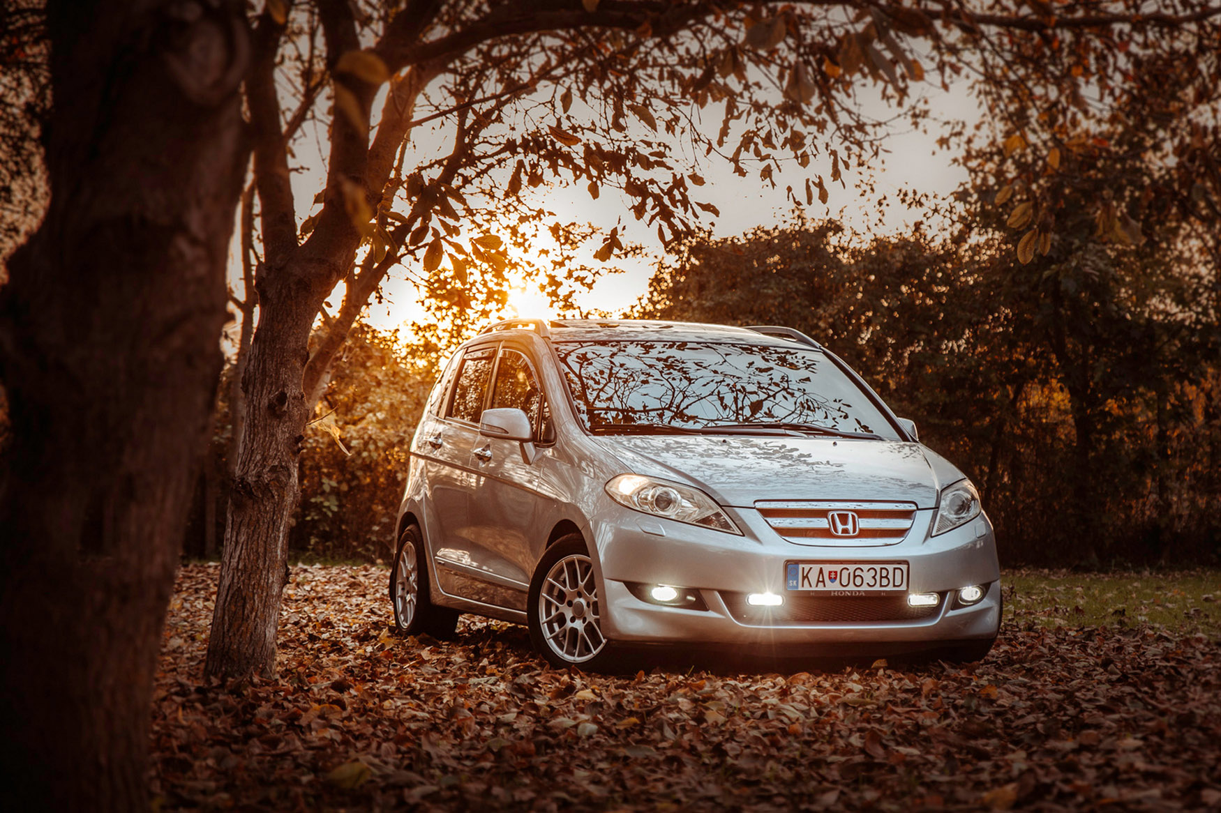 Honda FR-V test jazdeného vozidla